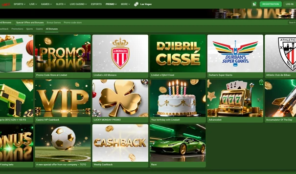 LineBet bonuses
